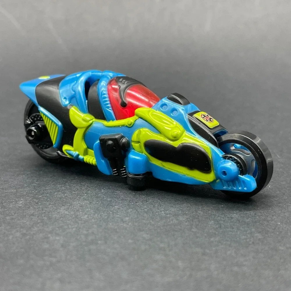 Hot Wheels Thunder Cycles Robo Maniax Blue Motorcycle Bike‎ Vehicle Diecast 1/64
